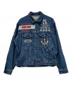 AVIREXアヴィレックス）の古着「DENIM JACKET RECON」｜インディゴ