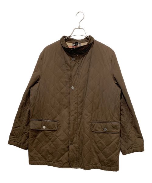 BURBERRY（バーバリー）BURBERRY (バーバリー) キルティングコート ブラウン サイズ:LLサイズの古着・服飾アイテム