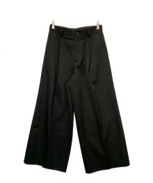 stein（シュタイン）の古着「EXTRA WIDE TROUSERS」｜ブラック