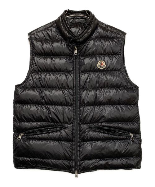 MONCLER（モンクレール）MONCLER (モンクレール) GUI GILET 2023モデル ブラック サイズ:SIZE 2の古着・服飾アイテム