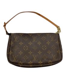 LOUIS VUITTON（ルイ ヴィトン）の古着「モノグラム ポシェット・アクセソワール」｜ブラウン