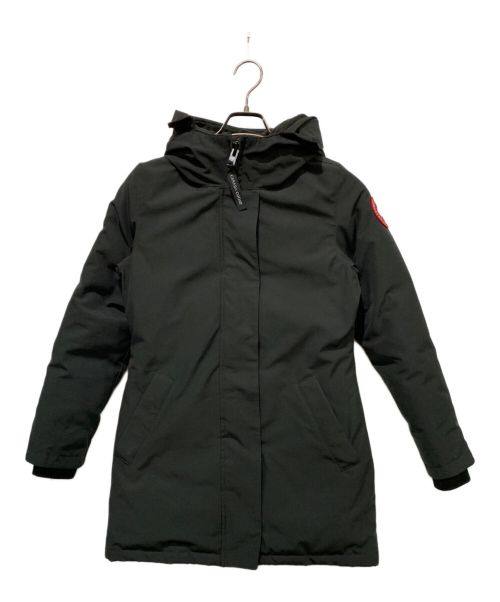 CANADA GOOSE（カナダグース）CANADA GOOSE (カナダグース) VICTORIA PARKA ブラック サイズ:Sサイズの古着・服飾アイテム