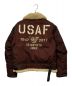 AVIREX (アヴィレックス) U.S.A.F. 70TH ANNIVERSARY TYPE B-3 DOWN JACKET ブラウン サイズ:Mサイズ：22000円