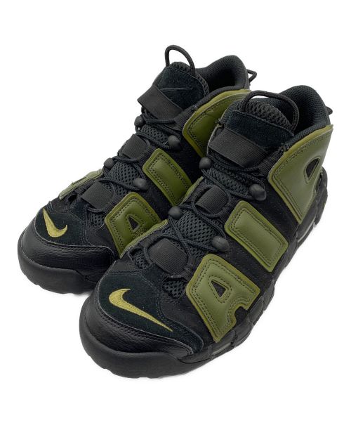 NIKE（ナイキ）NIKE (ナイキ) AIR MORE UPTEMPO 96 ブラック×オリーブ サイズ:28cmの古着・服飾アイテム