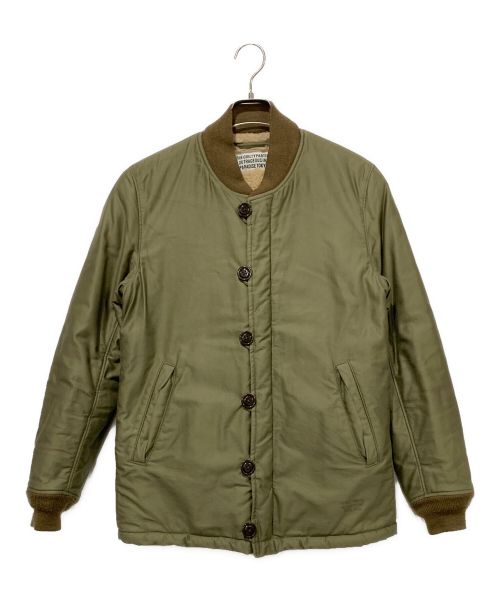 WACKO MARIA（ワコマリア）WACKO MARIA (ワコマリア) PILE FIELD JACKET　PARADISE TOKYO オリーブ サイズ:Lサイズの古着・服飾アイテム