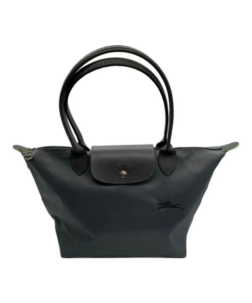 LONGCHAMP（ロンシャン）LONGCHAMP (ロンシャン) ル プリアージュ グリーン M グレーの古着・服飾アイテム