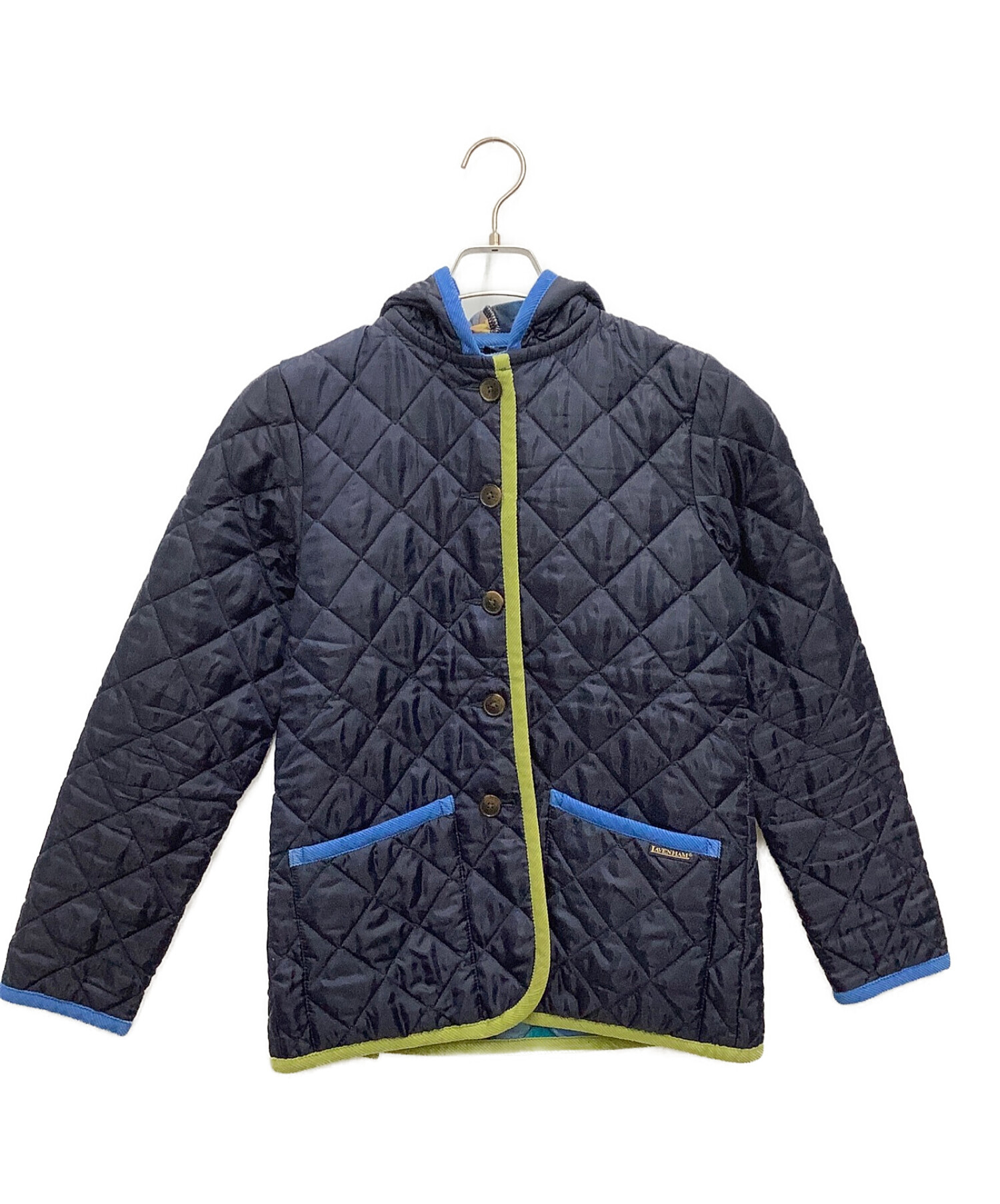 LAVENHAM×TSUMORICHISATO (ラベンハム×ツモリチサト) キルティングジャケット ネイビー サイズ:SIZE M