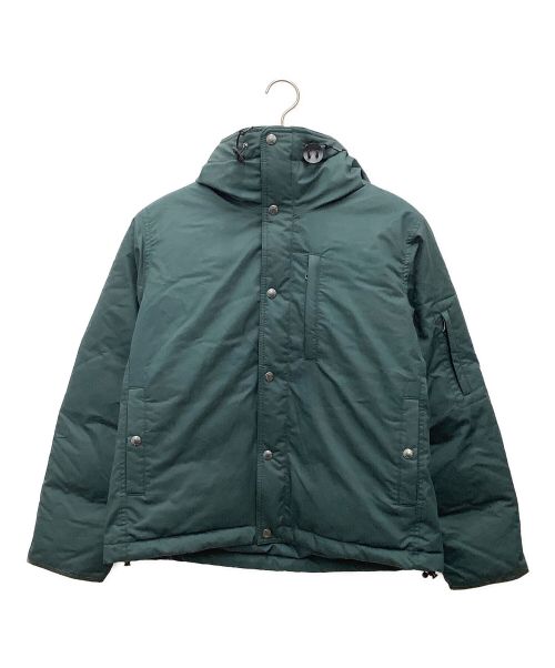 THE NORTH FACE PURPLE LABEL（ザ ノース フェイス パープルレーベル）THE NORTH FACE PURPLE LABEL (ノースフェイスパープルレーベル) 22AW　Lightweight Twill Mountain Short Down Parka ティールグリーン サイズ:Sの古着・服飾アイテム