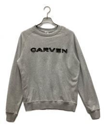 CARVEN（カルヴェン）の古着「ロゴスウェット」｜グレー