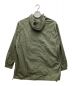 KIIT (キート) RECYCLE RIPSTOP NYLON DYED TAFTA HOODIE COAT グリーン サイズ:M：9000円