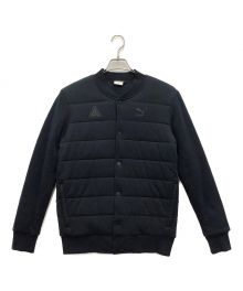 PUMA（プーマ）の古着「中綿ジャケット　PADDED BOMBER」｜ネイビー