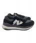 NEW BALANCE (ニューバランス) ローカットスニーカー ブラック サイズ:SIZE 23cm：4800円