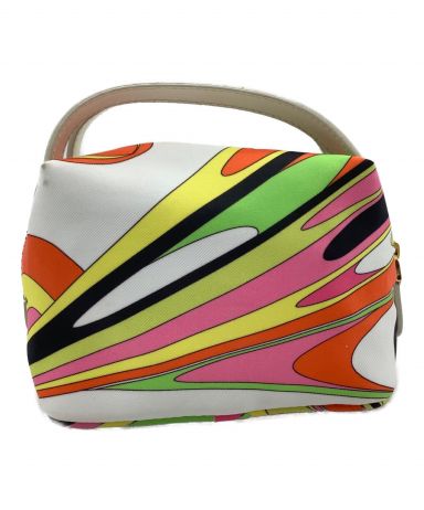 中古・古着通販】Emilio Pucci (エミリオ プッチ) ハンドポーチ マルチ