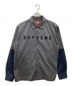 SUPREMEシュプリーム）の古着「長袖シャツ　20AW/2-Tone Work Shirt」｜ダークグレー