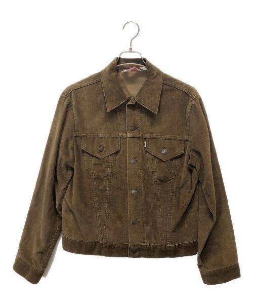 LEVI'S（リーバイス）LEVI'S (リーバイス) コーデュロイジャケット ブラウン サイズ:40の古着・服飾アイテム