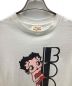 中古・古着 BETTY BOOP (ベティー・ブープ) 半袖カットソー 90S/USA製/コピーライト有/VINTAGE/古着 ホワイト サイズ:M：8000円