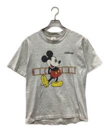 DISNEY（ディズニー）の古着「半袖カットソー　コピーライト有/sherrysボディ/VINTAGE/古着」｜グレー