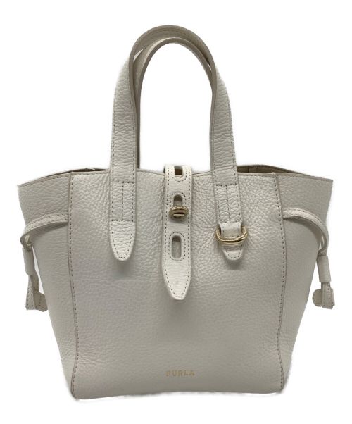 FURLA（フルラ）FURLA (フルラ) 2WAYバッグ ホワイトの古着・服飾アイテム