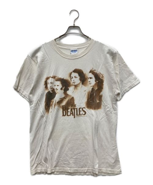 GILDAN（ギルダン）GILDAN (ギルダン) 半袖カットソー 1995年製/THE BEATLES/VINTAGE/古着 ホワイト サイズ:Lの古着・服飾アイテム