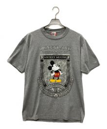 DISNEY（ディズニー）の古着「半袖カットソー 	90S～/VINTAGE/古着」｜グレー