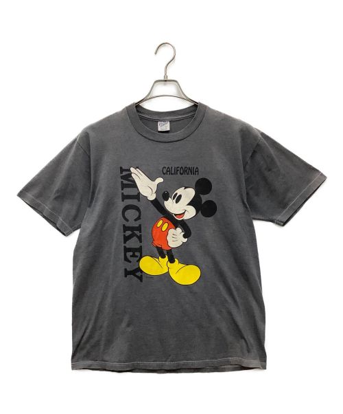 DISNEY（ディズニー）Disney (ディズニー) 半袖カットソー　90S～/VINTAGE/古着 グレー サイズ:Lの古着・服飾アイテム