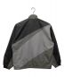 X-LARGE (エクストララージ) SLASH PANELED NYLON JACKET グレー×ブラック サイズ:M：5000円