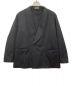 AURALEE（オーラリー）の古着「21AW　SUPER FINE WOOL COTTON TWILL SHAWL COLLAR JACKET」｜ブラック