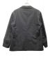 AURALEE (オーラリー) 21AW　SUPER FINE WOOL COTTON TWILL SHAWL COLLAR JACKET ブラック サイズ:4：24800円