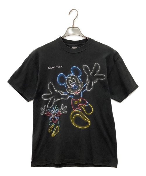 DISNEY（ディズニー）Disney (ディズニー) 半袖カットソー SHERRYSボディ/90S~/USA製/VINTAGE/古着 ブラック サイズ:SIZE Mの古着・服飾アイテム