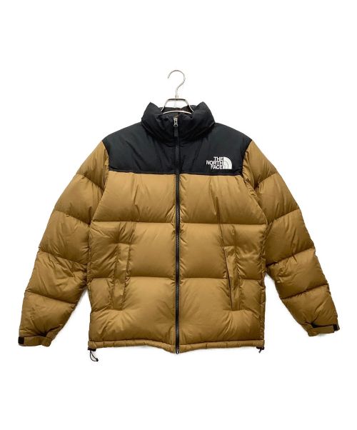 THE NORTH FACE（ザ ノース フェイス）THE NORTH FACE (ザ ノース フェイス) ヌプシジャケット ブラック×ブラウン サイズ:XLの古着・服飾アイテム