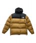 THE NORTH FACE (ザ ノース フェイス) ヌプシジャケット ブラック×ブラウン サイズ:XL：25000円