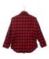 WOOLRICH (ウールリッチ) 80S~90S　ウールネルシャツ レッド サイズ:SIZE S：6000円