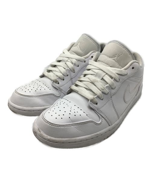 NIKE（ナイキ）NIKE (ナイキ) AIR JORDAN 1 LOW ホワイト サイズ:SIZE 25.5cmの古着・服飾アイテム