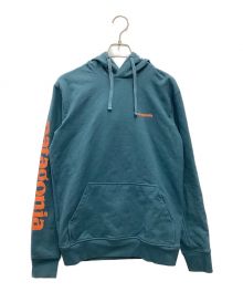 Patagonia（パタゴニア）の古着「text Logo Uprisal Hoody」｜ブルー