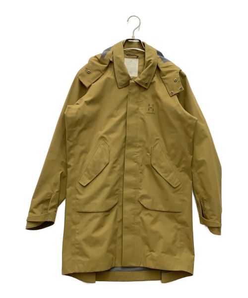 HAGLOFS（ホグロフス）HAGLOFS (ホグロフス) ORNAS PARKA ベージュ サイズ:Sの古着・服飾アイテム