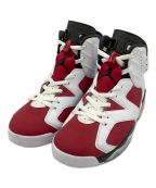 NIKEナイキ）の古着「AIR JORDAN6 RETRO Carmine」｜ボルドー×ホワイト