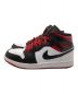 NIKE (ナイキ) AIR JORDAN 1 MID ブラック×ホワイト サイズ:US9：12800円