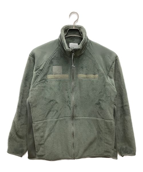 US ARMY（ユーエスアーミー）US ARMY (ユーエス アーミー) GENⅢ　COLD WEATHER FLEECE JACKET グレー サイズ:M　REGULARの古着・服飾アイテム