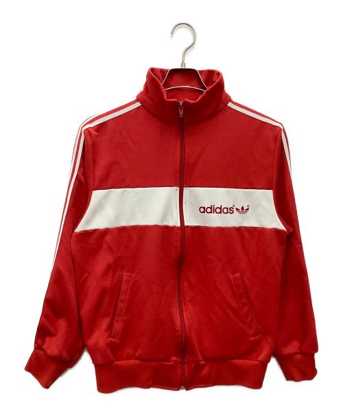 adidas（アディダス）adidas (アディダス) トラックジャケット　70s~80s レッド サイズ:Mの古着・服飾アイテム