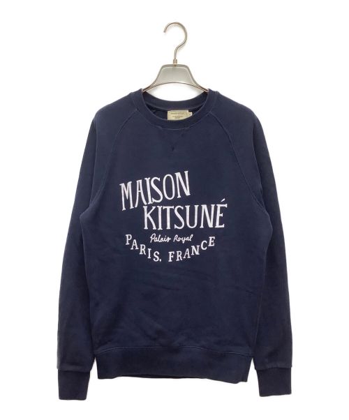 maison kitsune（メゾンキツネ）MAISON KITSUNE (メゾンキツネ) スウェット ネイビー サイズ:XSの古着・服飾アイテム