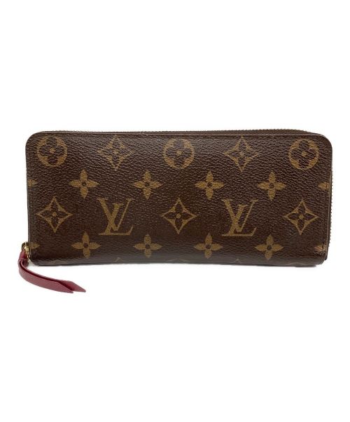 LOUIS VUITTON（ルイ ヴィトン）LOUIS VUITTON (ルイ ヴィトン) ポルトフォイユクレマンス フューシャ フューシャの古着・服飾アイテム