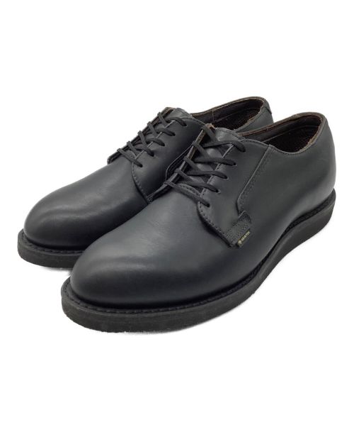 RED WING（レッドウィング）RED WING (レッドウィング) POSTMAN OXFORD　GORE-TEX ブラック サイズ:26.5cmの古着・服飾アイテム