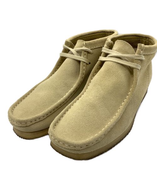 CLARKS ORIGINALS（クラークス オリジナルズ）Clarks Originals (クラークス オリジナルズ) ワラビーブーツ ベージュ サイズ:26.5cmの古着・服飾アイテム