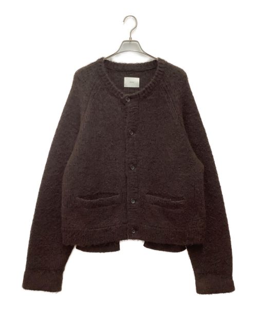 stein（シュタイン）stein (シュタイン) KID MOHAIR CARDIGAN ダークブラウン サイズ:Sの古着・服飾アイテム