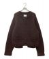 stein（シュタイン）の古着「KID MOHAIR CARDIGAN」｜ダークブラウン