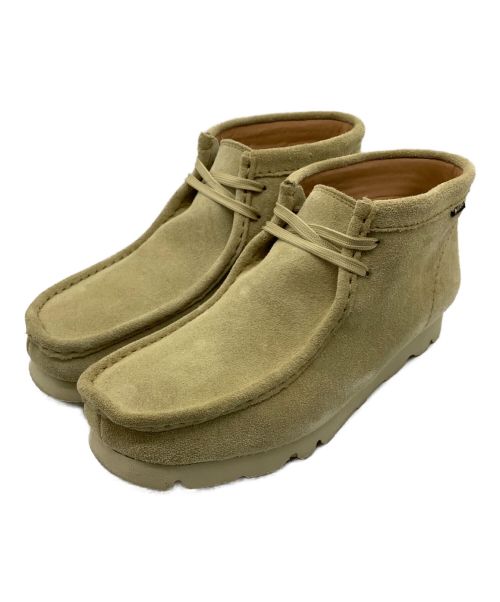 CLARKS（クラークス）CLARKS (クラークス) BEAMS (ビームス) ワラビーブーツ　	WallabeeGTX ベージュ サイズ:SIZE 26cmの古着・服飾アイテム