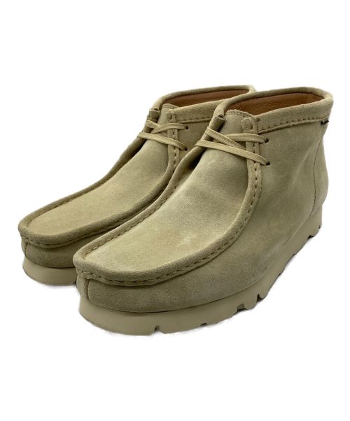 CLARKS ORIGINALS（クラークス オリジナルズ）Clarks Originals (クラークス オリジナルズ) BEAMS (ビームス) ワラビーブーツ ベージュ サイズ:SIZE 26.5cmの古着・服飾アイテム