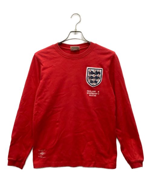 UMBRO（アンブロ）UMBRO (アンブロ) 1966年 W杯優勝 イングランド復刻　スウェット レッド サイズ:SIZE Lの古着・服飾アイテム