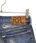 中古・古着 RRL (ダブルアールエル) ダメージ加工デニムパンツ インディゴ サイズ:SIZE W32×L32：9000円