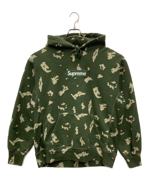 SUPREME（シュプリーム）SUPREME (シュプリーム) 21AW　Box Logo Hooded Sweatshirt カーキ サイズ:SIZE Lの古着・服飾アイテム